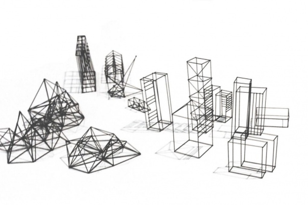 Frayn Yong's fragile pencil-lead sculptures, displayed at this year's Open House! art walk at Marina Bay. Photo: heykumo.org