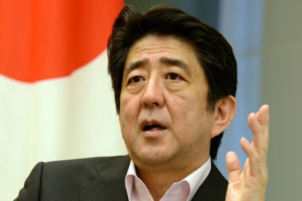 Shinzo Abe wants a tighter grip on foreign policy. Photo: AFP