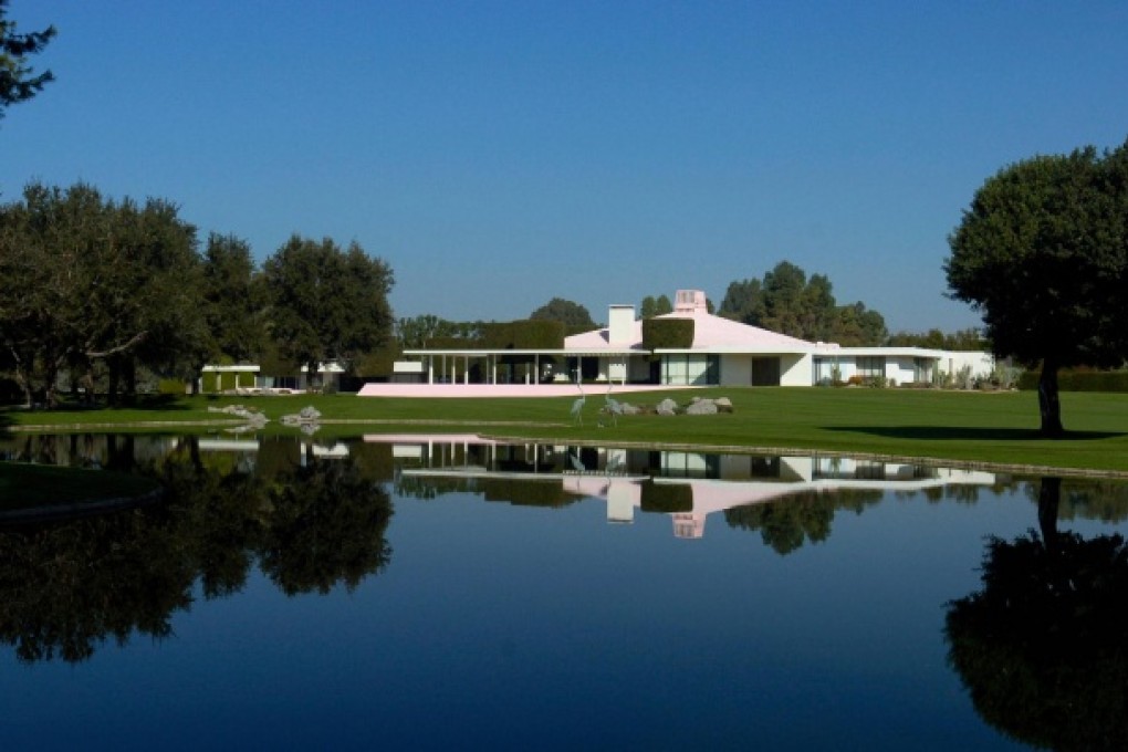 The magnificent modernist residence at Sunnylands, which hosted guests from Hollywood celebrities to monarchs and presidents. Photo: Ned Redway