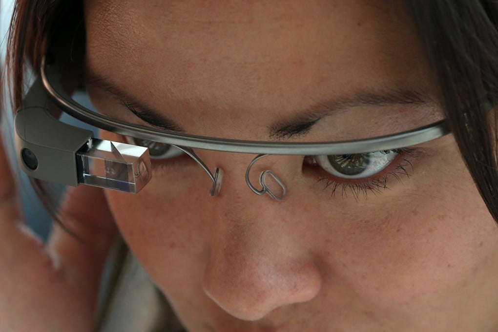 An attendee tries Google Glass during a Google conference in San Francisco, California. Google said Glass privacy fears would fade.
