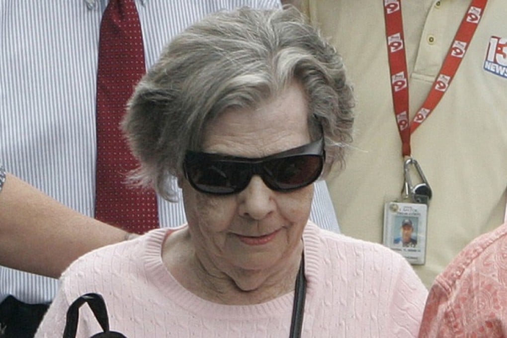 Widow Gloria Mackenzie, 84, won US$590 million. Photo: AP