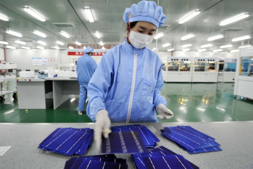 Negotiation is the best solution to solar panel dispute. Photo: Xinhua