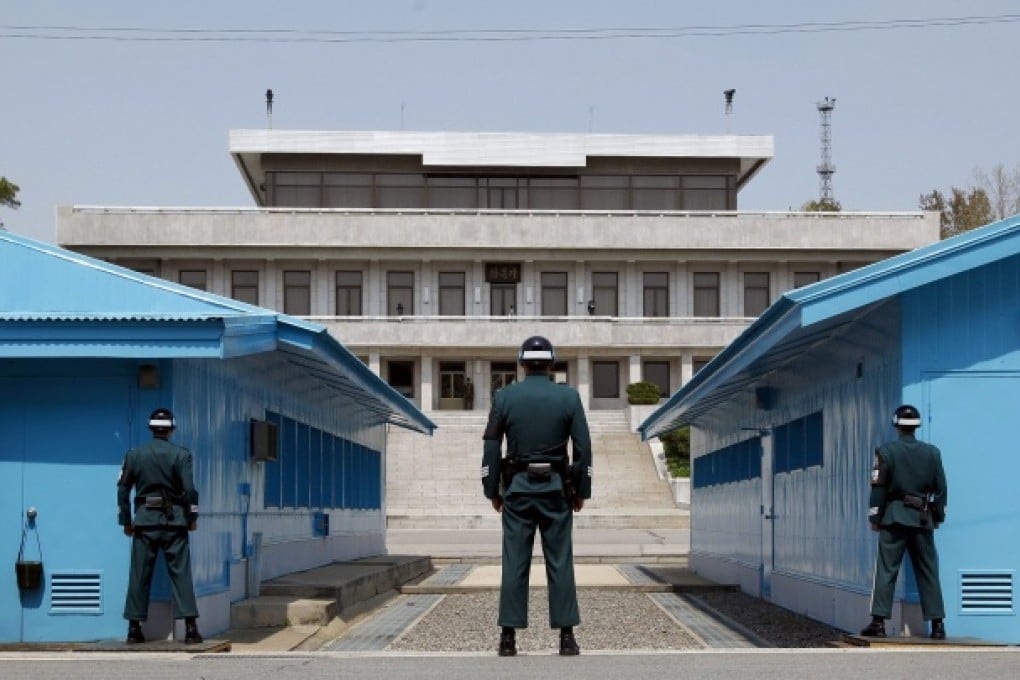 The two Koreas agreed to send three delegates each to Panmunjom, a traditional point of contact on their border. Photo: EPA