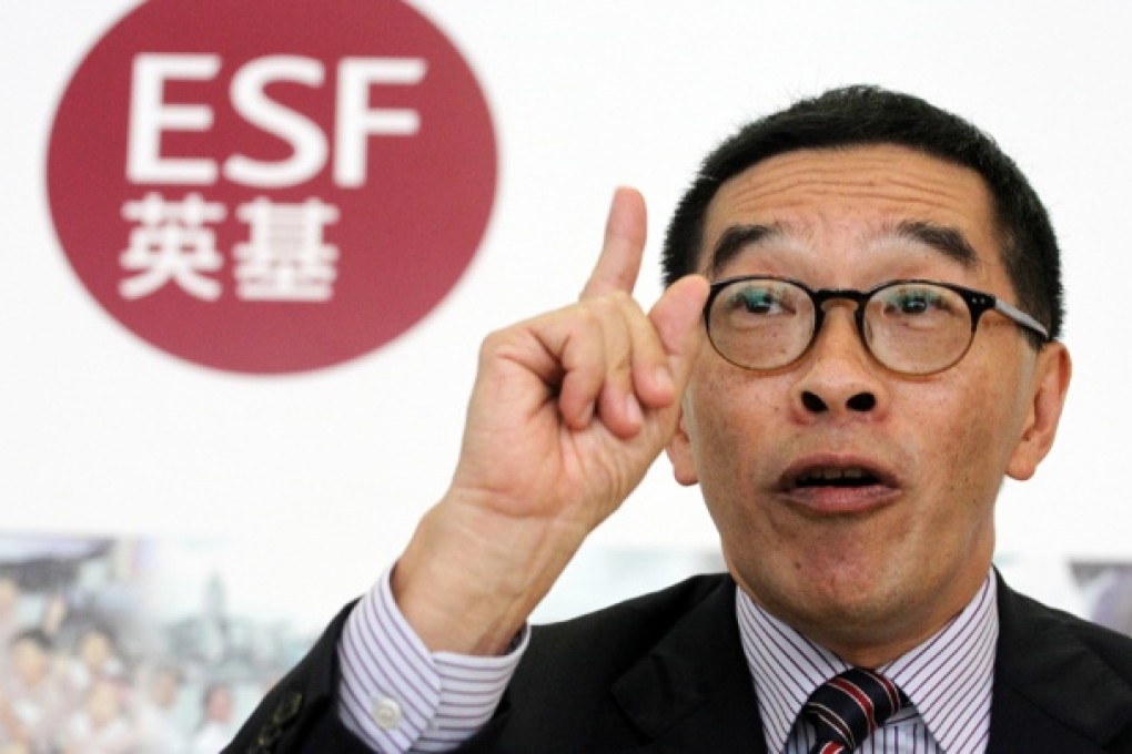 ESF chairman Carlson Tong Ka-shing. Photo: Felix Wong
