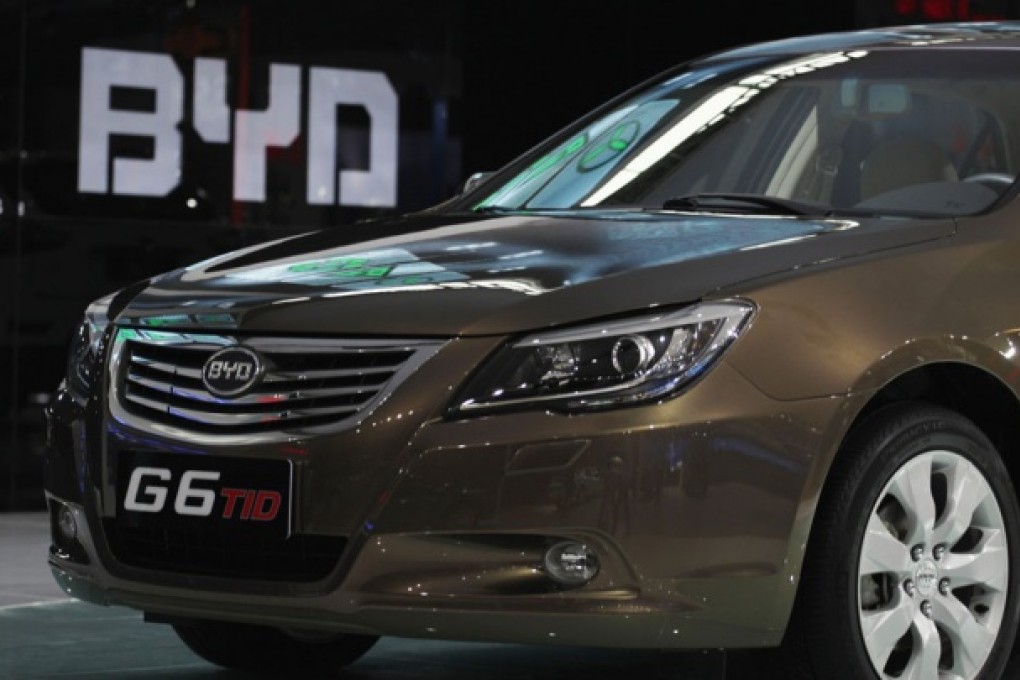The mainland vehicle maker BYD is so far struggling to make its dream of leadership in electric cars and buses a reality. Photo: Reuters