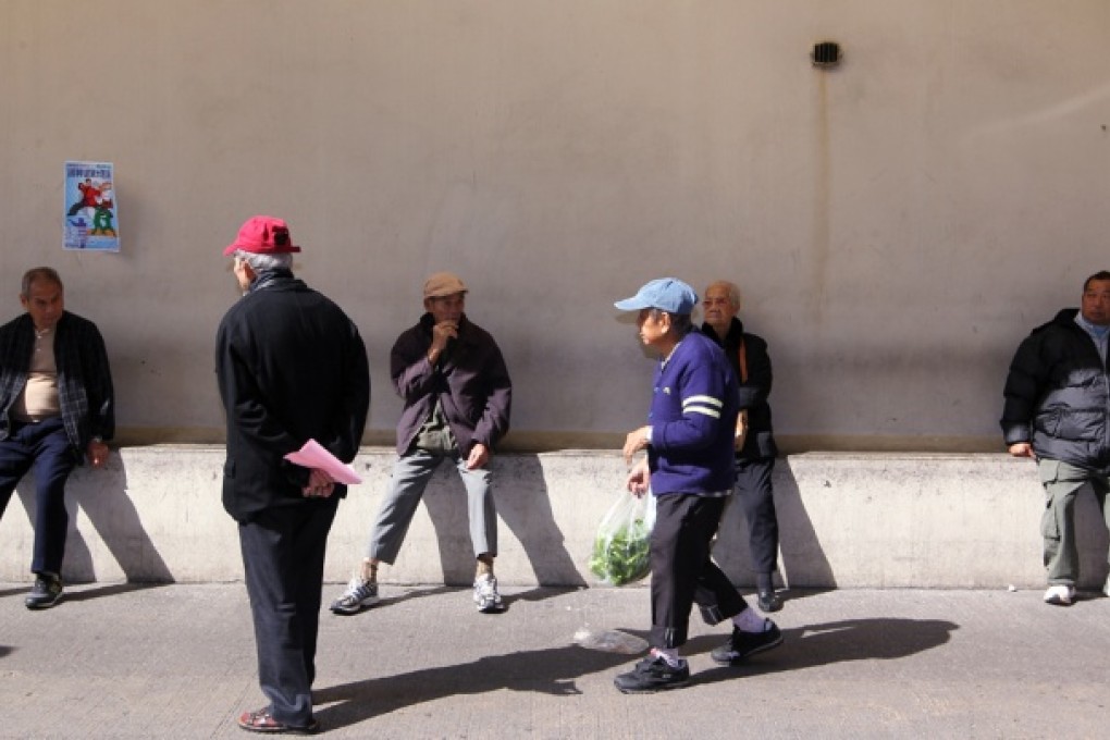 With life expectancy among the world's longest, Hong Kong's compulsory retirement age regardless of personal preference and health seems to be a waste of human resources. Photo: Nora Tam