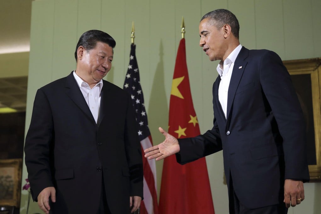 Xi Jinping and Barack Obama after their summit. Photo: Xinhua