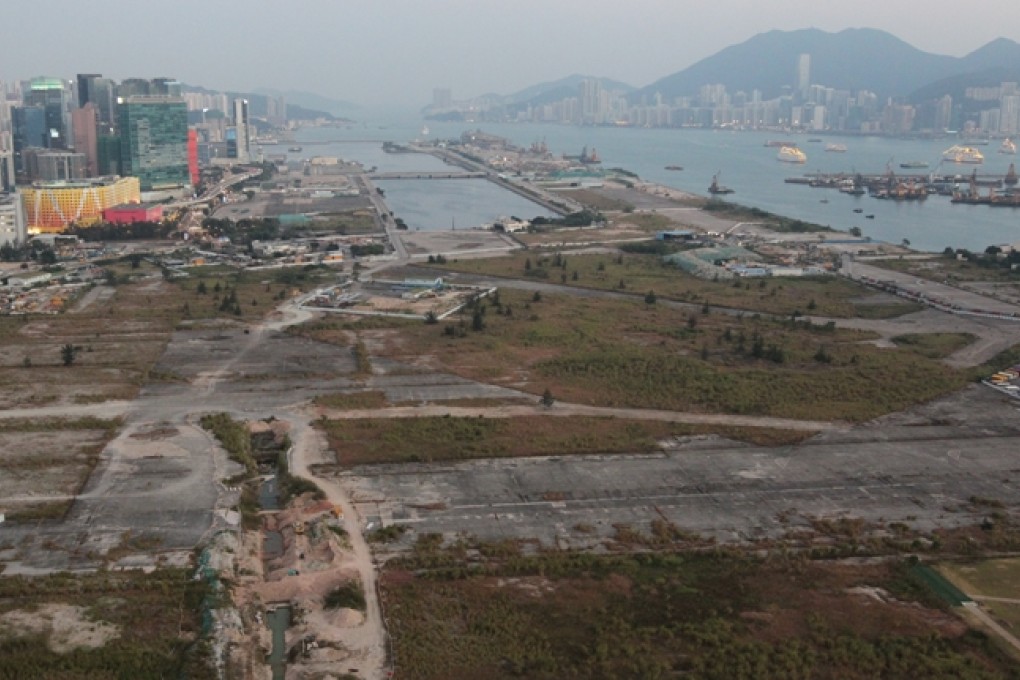 The Kai Tak site.