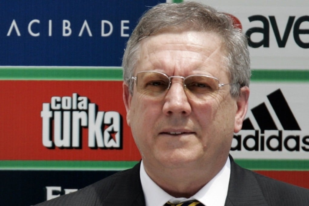 Fenerbahce President Aziz Yildirim. Photo: AP