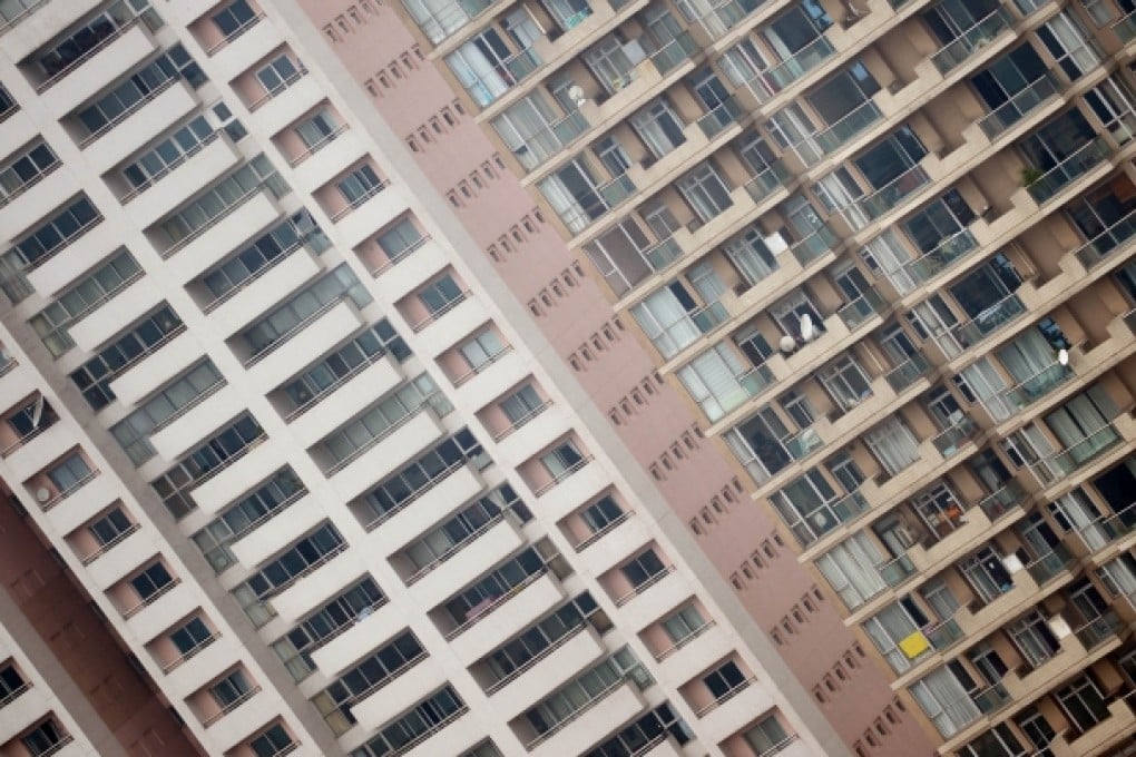 A view of high-rise residential properties in Shanghai. Photo: AFP