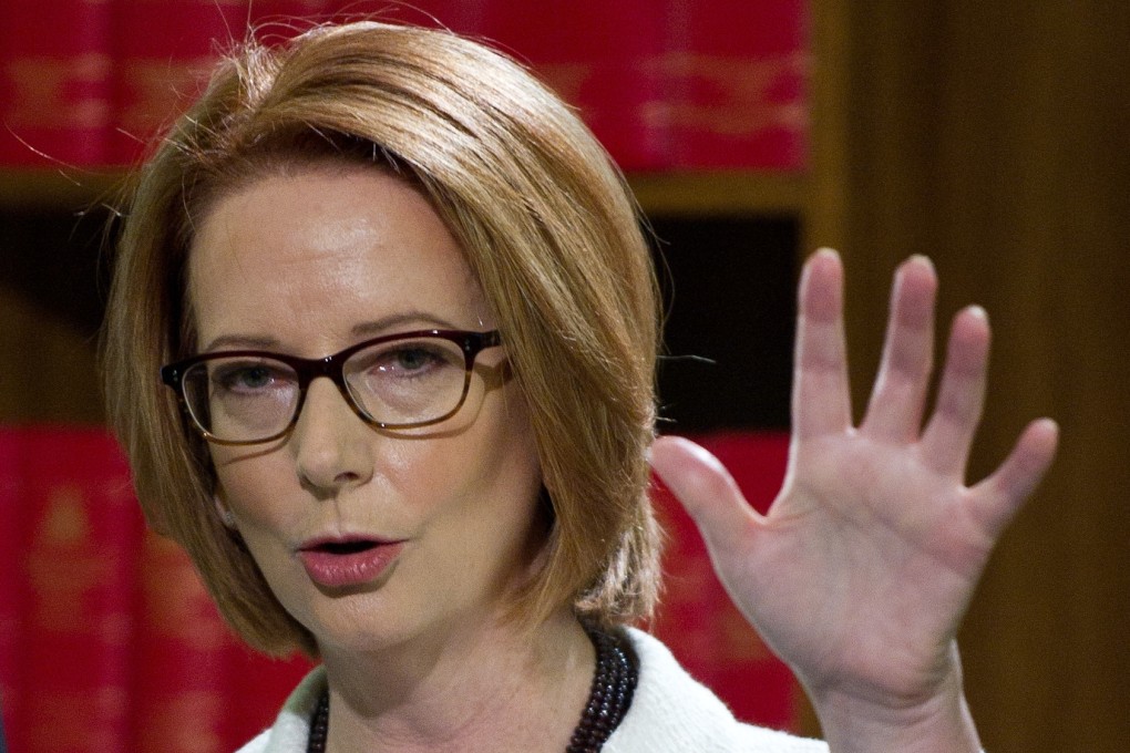 Australian Prime Minister Julia Gillard. Photo: Xinhua