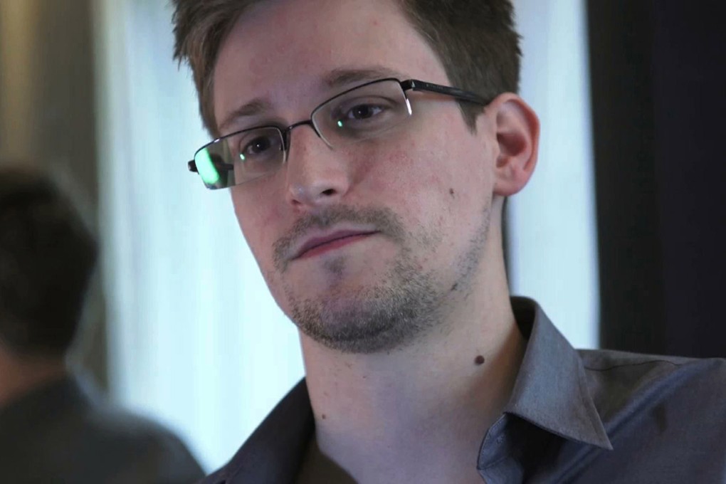 Edward Snowden speaks during an interview with The Guardian newspaper at an undisclosed location in Hong Kong. Photo: AFP