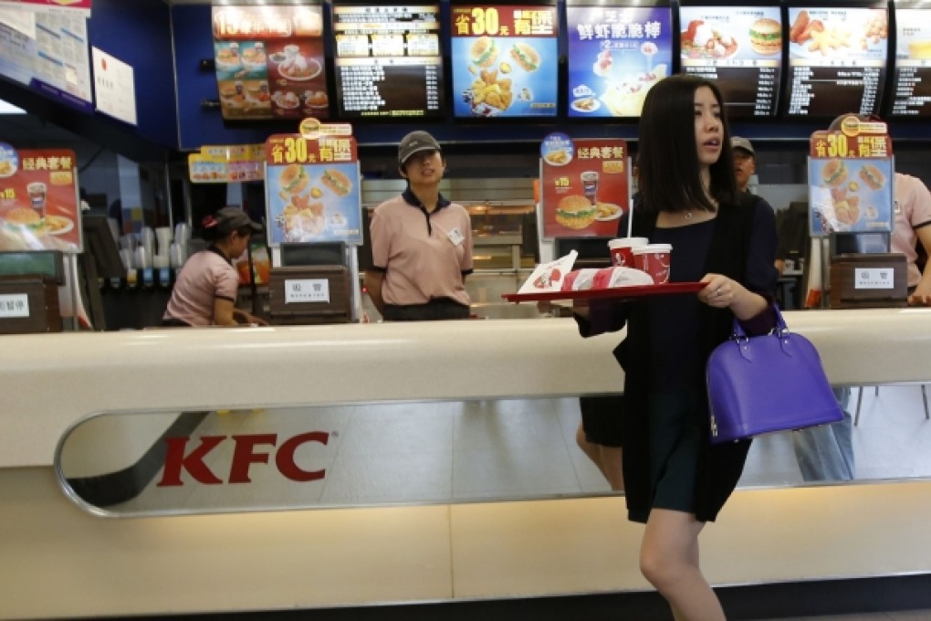 Yum generates more than half of its overall sales in China, where most of its nearly 5,300 restaurants are KFCs. Photo: Reuters