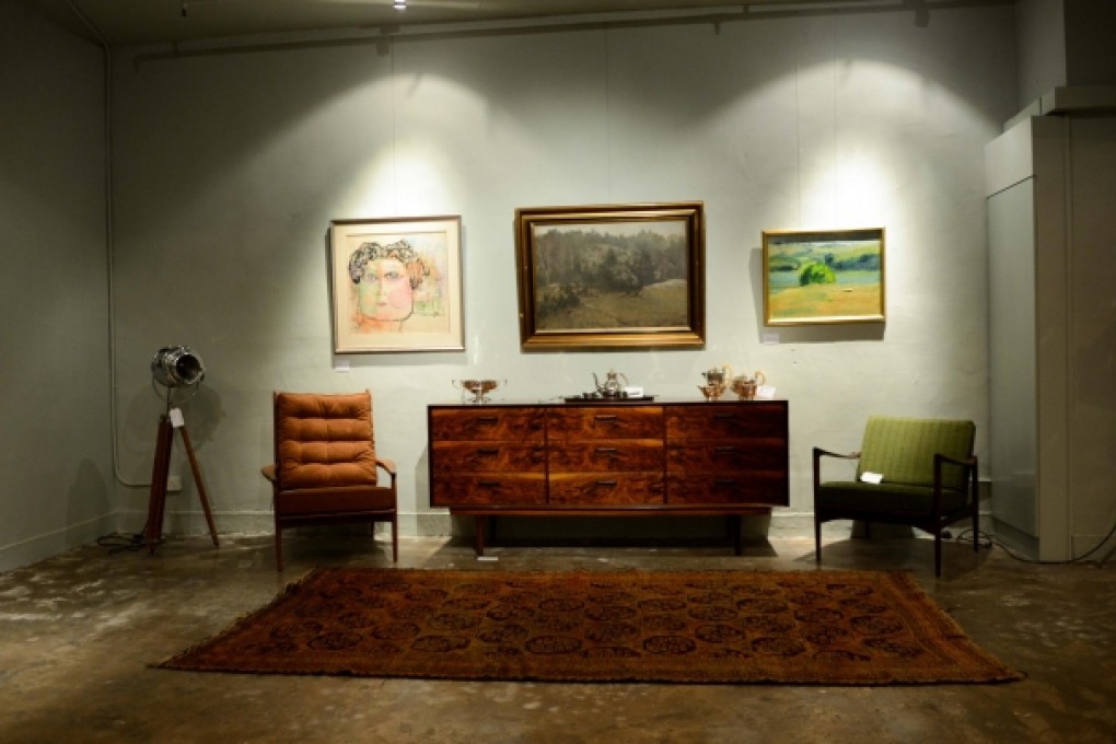 Items (above and below) that will go under the hammer at Gresham's.