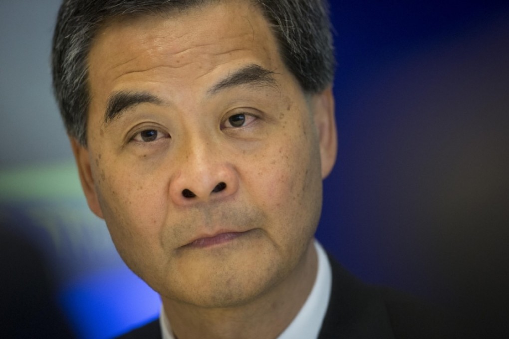 Chief Executive Leung Chun-ying