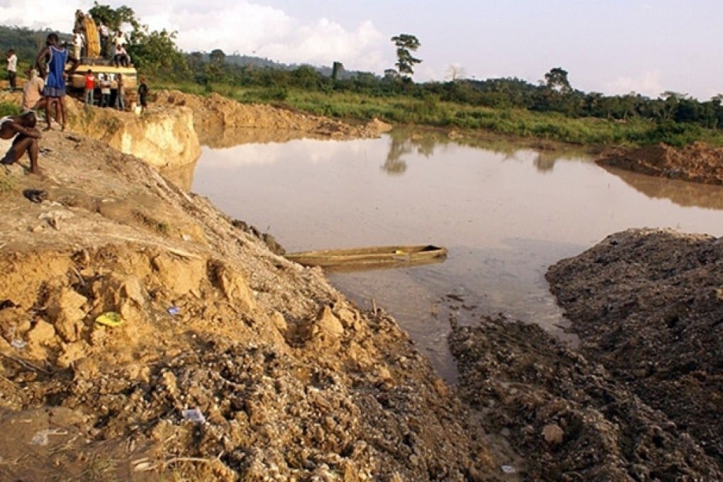 Ghana is Africa’s second largest gold producer and has been struggling with the impact of small-scale mining. Photo: AFP