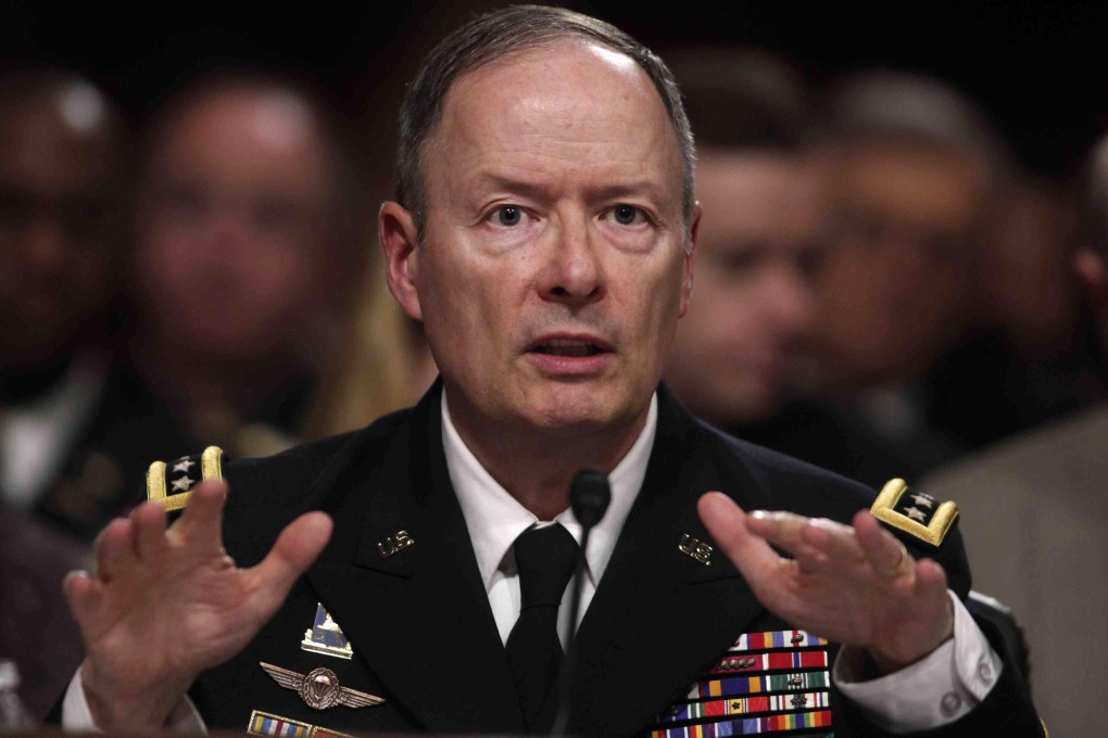 General Keith Alexander appears before the Senate Appropriations Committee hearing to examine cybersecurity. Photo: AP