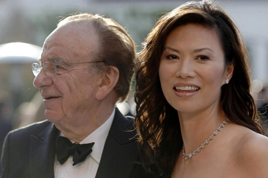 Rupert Murdoch and Wendi Deng