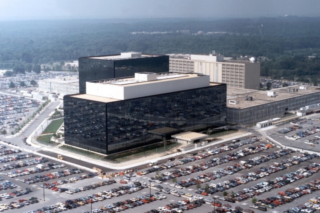An undated handout photo by the National Security Agency shows the NSA headquarters in Fort Meade, Maryland. Photo: EPA
