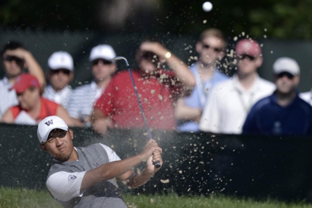 Pan Cheng-Tsung's challenge fell away over the final holes. Photo: AFP