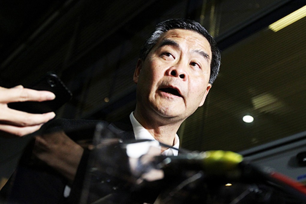 Hong Kong Chief Executive Leung Chun-ying has refused to comment on the case, including after he returned to Hong Kong on Thursday (above) after an official trip to New York. Photo: K.Y. Cheng