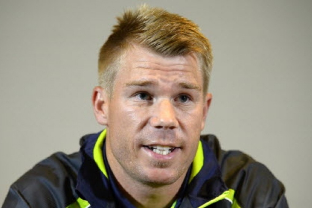 David Warner. Photo: Reuters