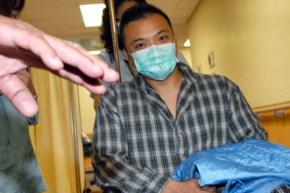 Kung Ho is admitted to Yan Chai Hospital. Photo: SCMP