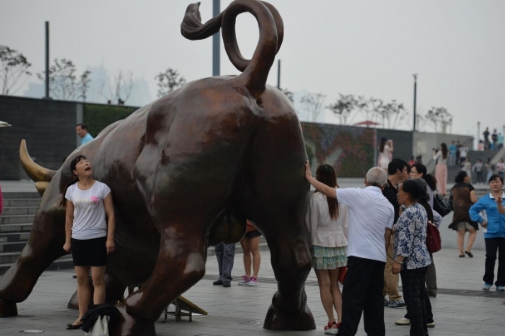 Time to take a bullish view on mainland stocks while other investors wait on the sidelines for the opportunity to arise. Photo: AFP