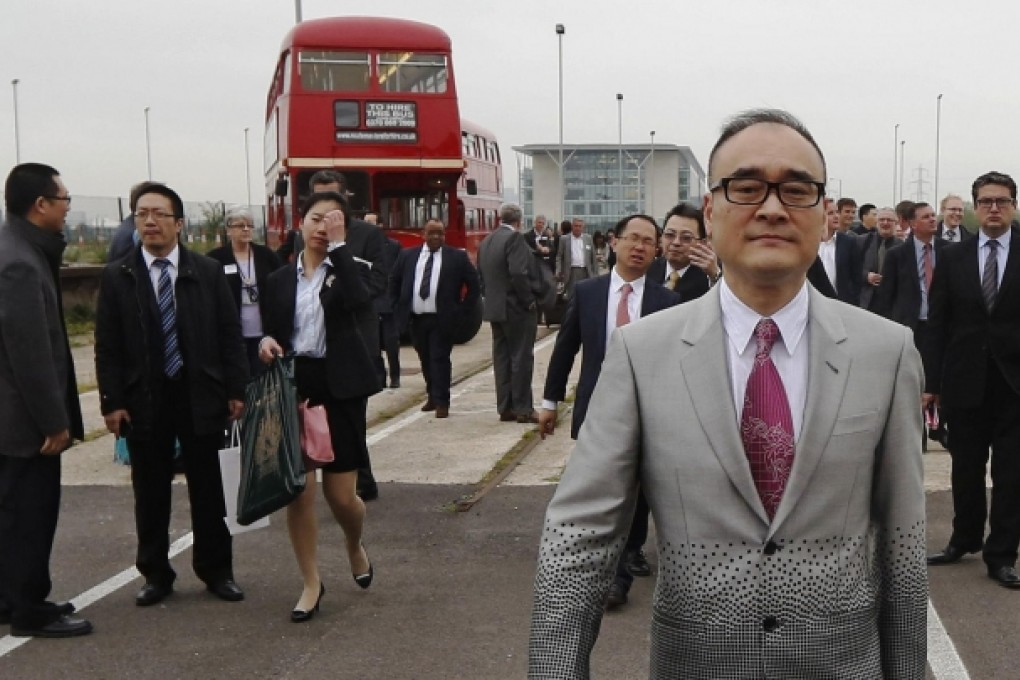 Xu Weiping, the head of ABP, says the redevelopment of Royal Albert Dock will provide 3.2 million square feet of office space. Photo: Reuters