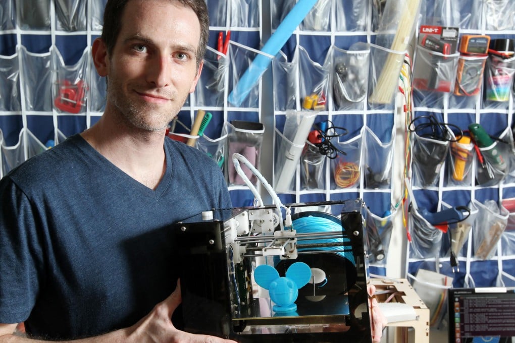 John Buford created MakiBox, a desktop 3-D printer, at Dim Sum Labs.