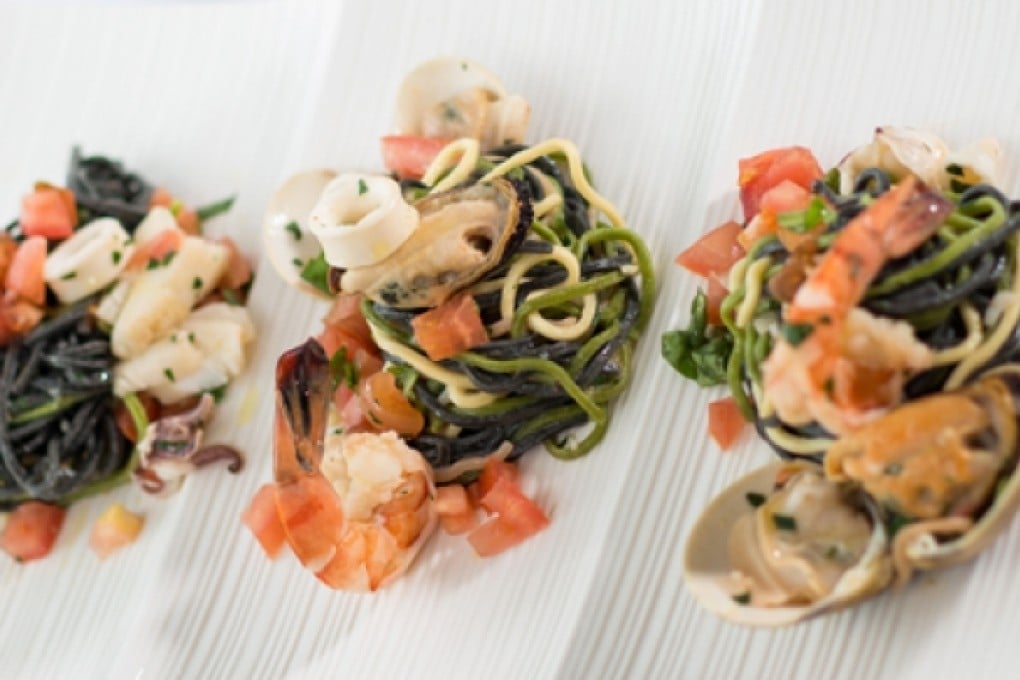 HOME-MADE SPAGHETTI, SEAFOOD, CHILLI, WHITE SAUCE