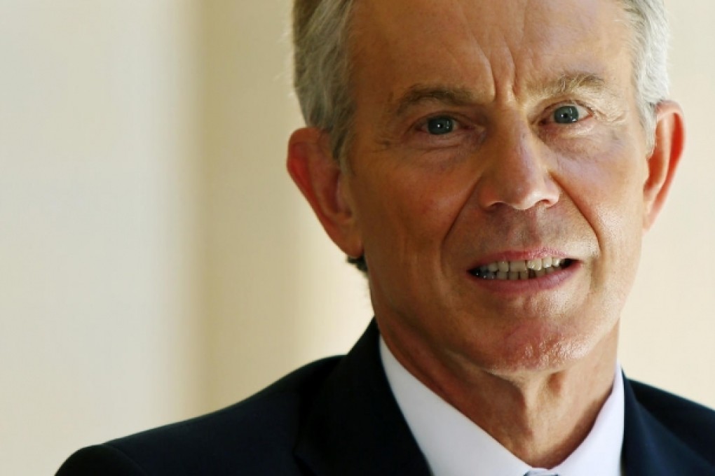 Tony Blair: "laughable" vision of spirituality. Photo: Bloomberg