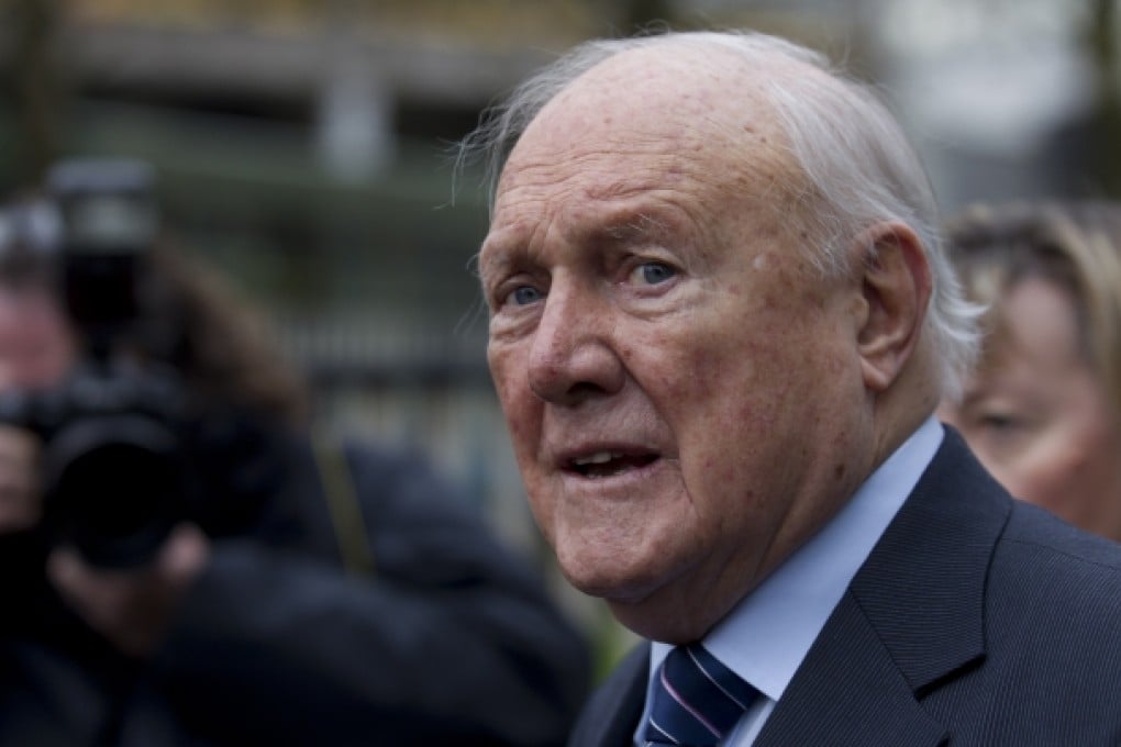 Former BBC broadcaster presenter Stuart Hall. Photo: AP