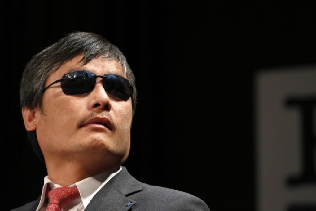 Chinese dissident Chen Guangcheng. Photo: Reuters