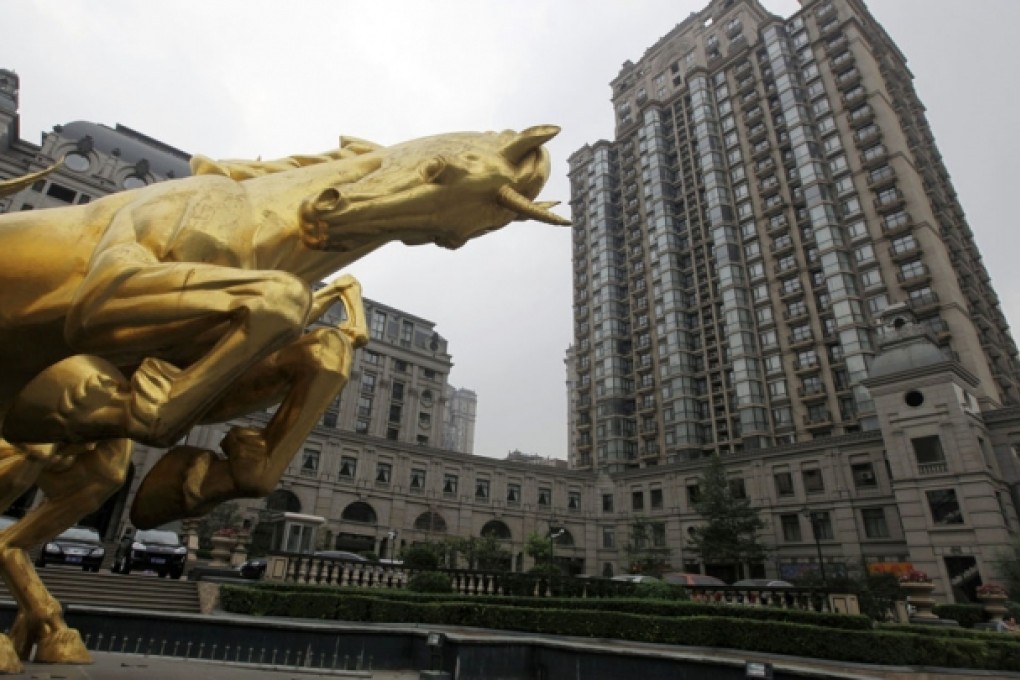 The Zhujiang Dijing residential and commercial complex in Beijing. Photo: Reuters