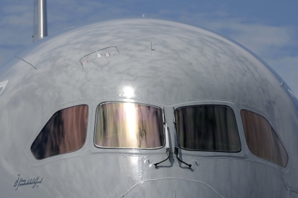 The Dreamliner was grounded worldwide in January after problems with its batteries, and resumed commercial service in May. Photo: Reuters