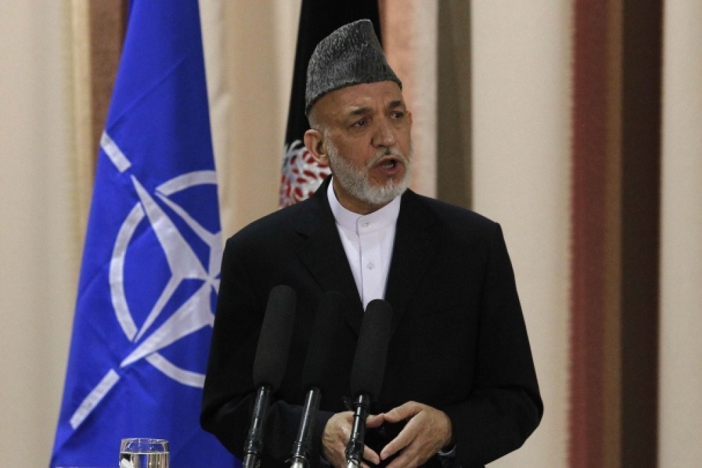 Afghan President Karzai. Photo: Reuters