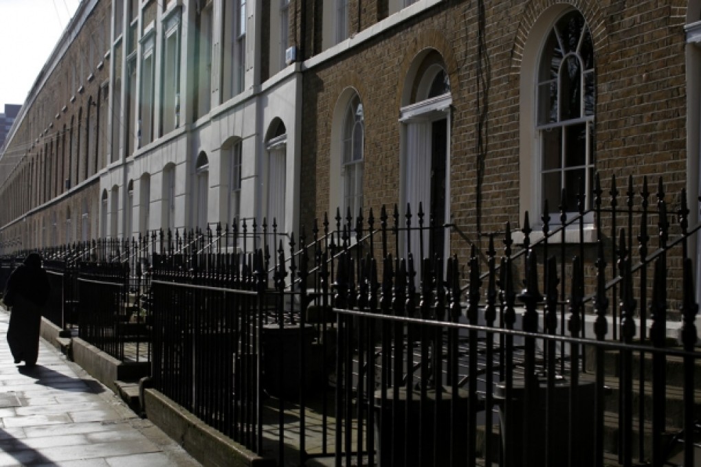 House prices rose steeply in Britain from the late 1990s until the global financial crisis broke in 2008. Photo: Bloomberg
