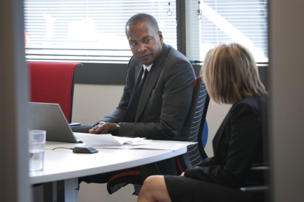 David Drummond (left), Google lawyer