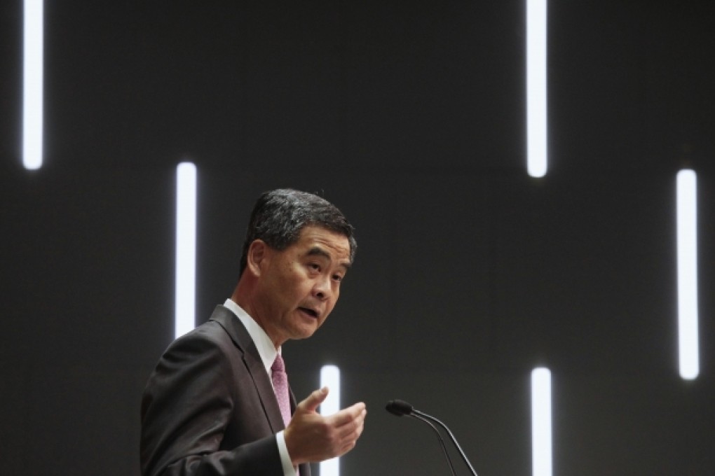 Hong Kong Chief Executive Leung Chun-ying. Photo: Reuters