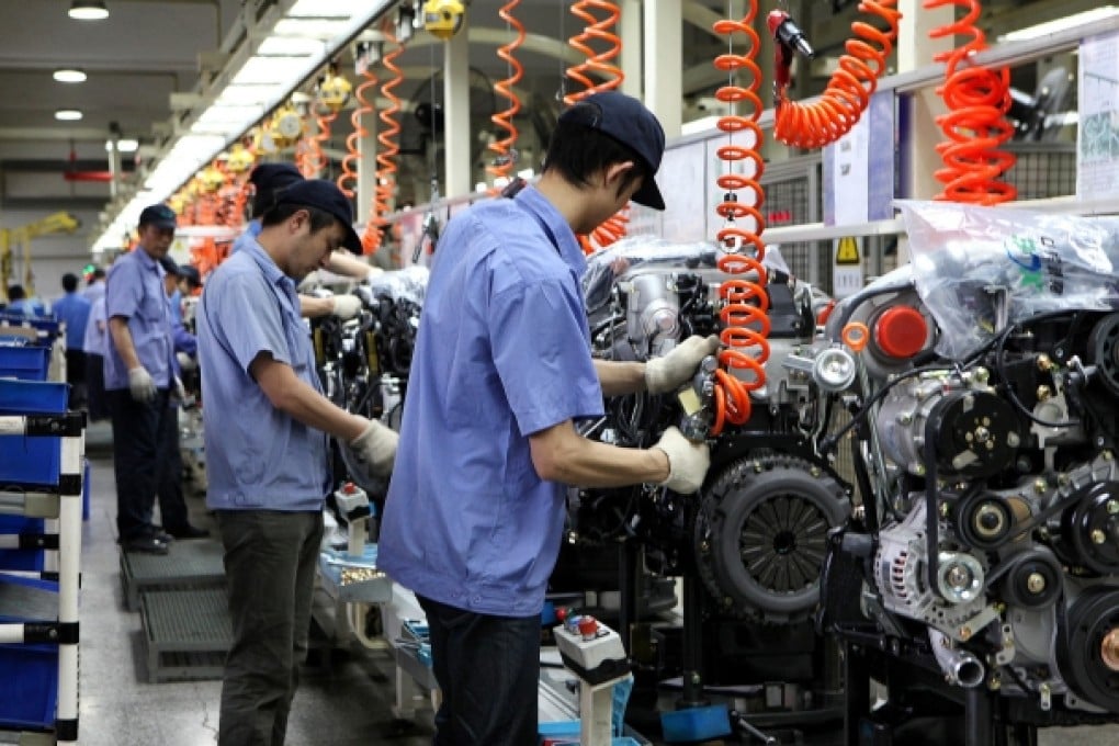 Xinchen Power's new factory in Mianyang, Sichuan province, will the produce the BMW N20 engines alongside its domestic engine series. Photo: SCMP