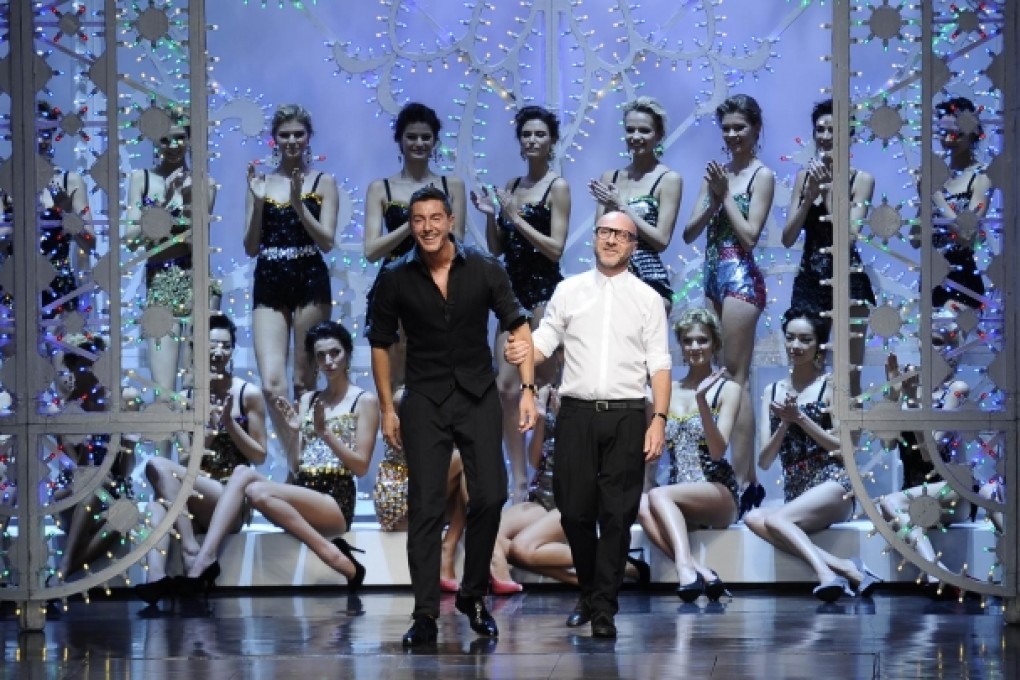 Designers Stefano Gabbana (left) and Domenico Dolce, who got one year and eight months jail for tax fraud, plan to appeal. Photo: AFP