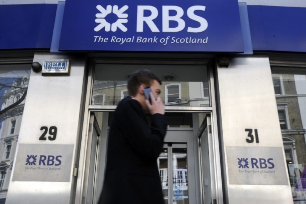 The government has largely ruled out a break-up of RBS. Photo: EPA