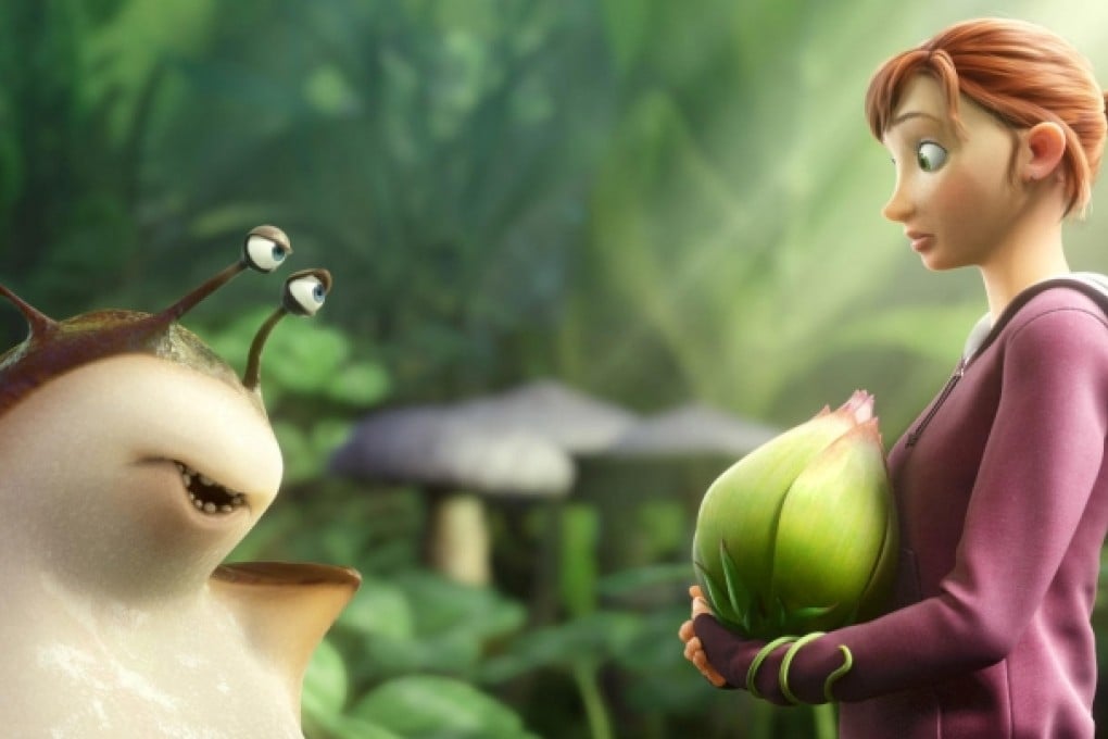 M.K. (right) is miniaturised and joins "The Leafmen" led by General Ronin in protecting the forest. Photos: AP