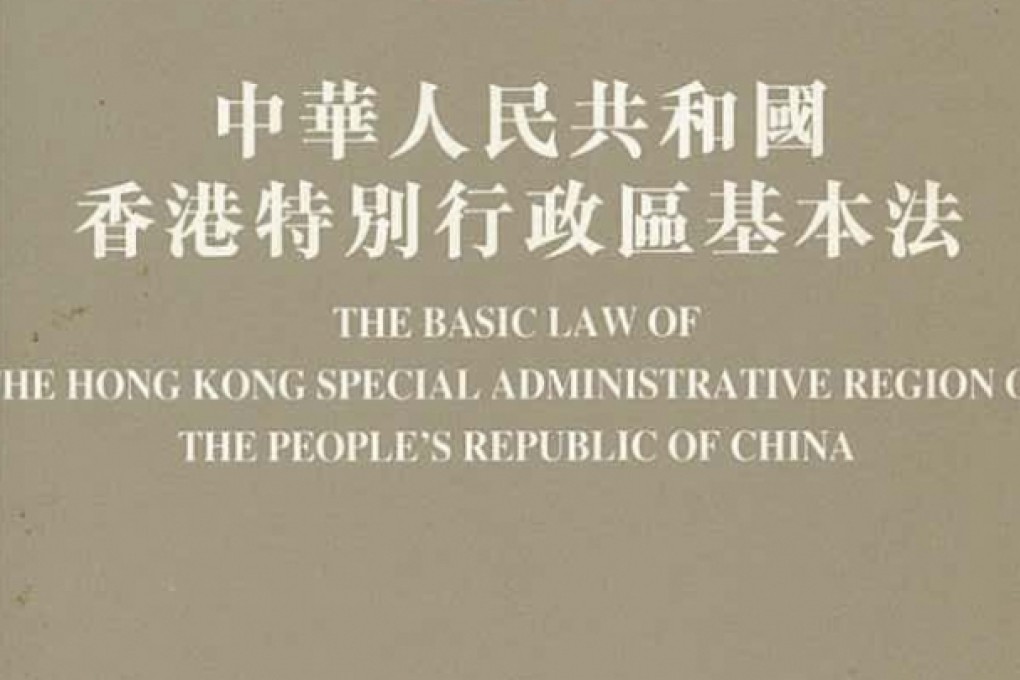 Hong Kong separateness is rooted in Basic Law. Photo: SCMP