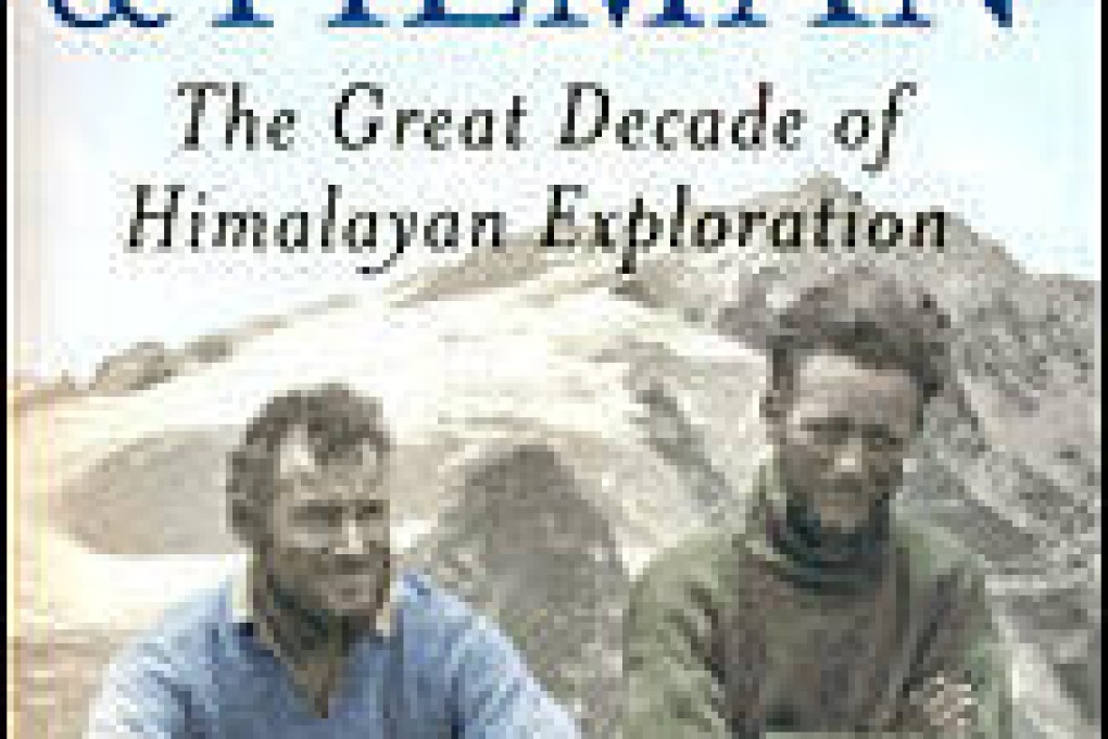 Book: Shipton and Tilman, by Jim Perrin