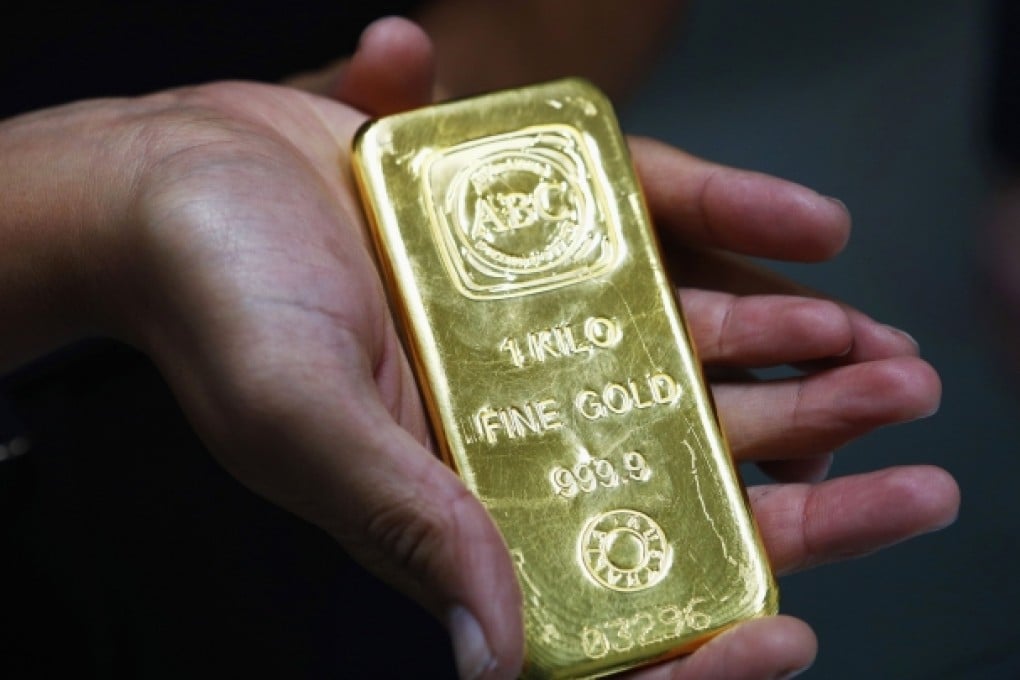 Spot gold hit a low of US$1,276.19 an ounce on Thursday, its lowest level since September 2010. Photo: Reuters