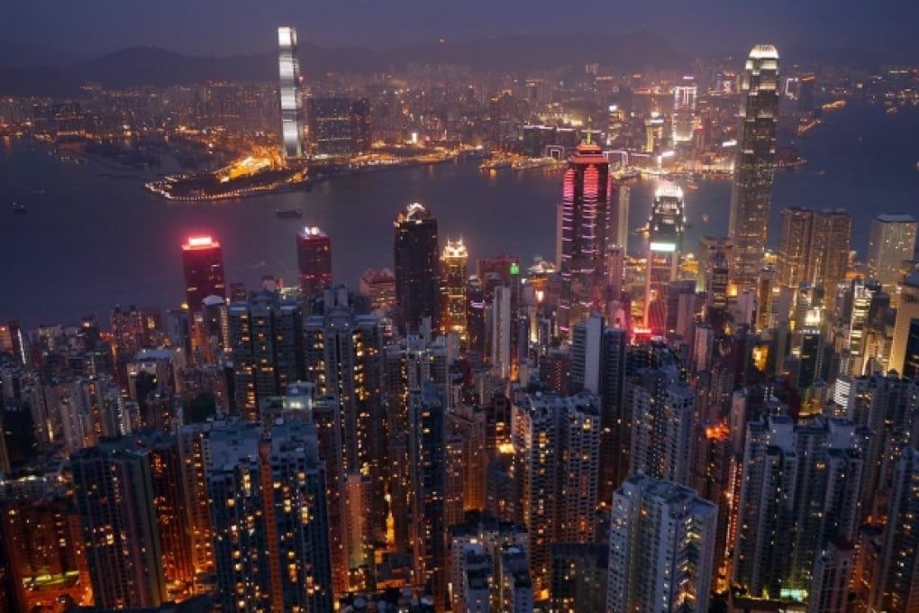 A general night view of Victoria Harbour taken from Hong Kong Island. Photo: SCMP/ Martin Chan