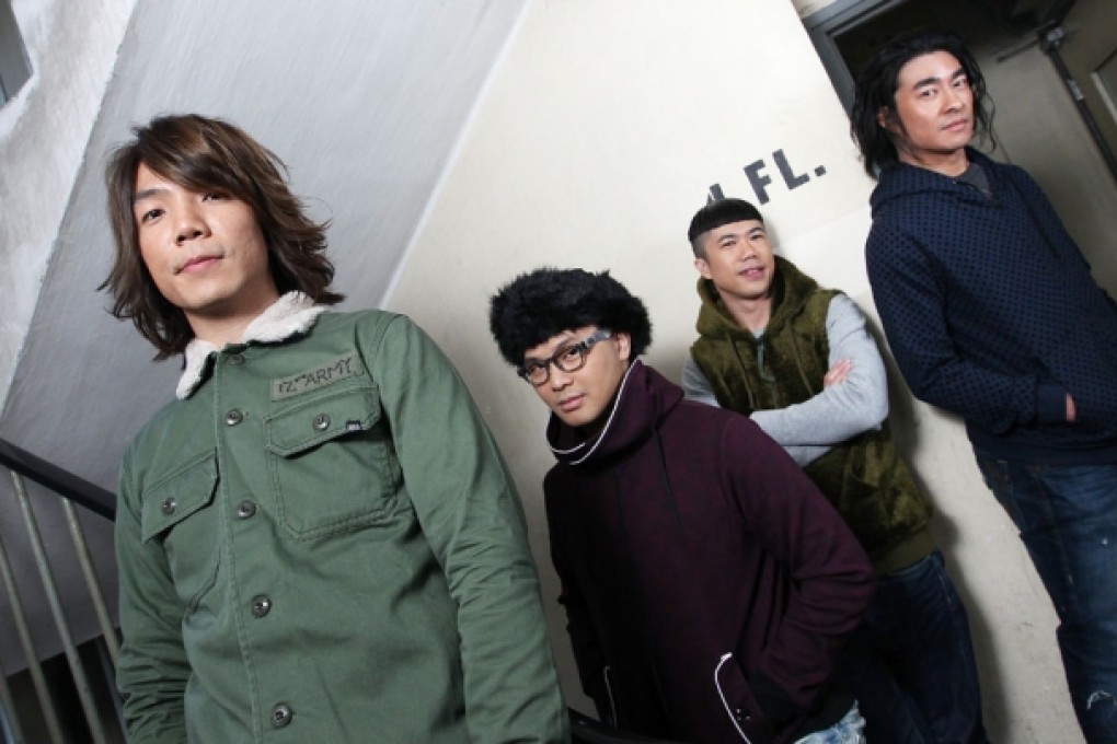 Hong Kong pop band 'RubberBand'. Photo: SCMP