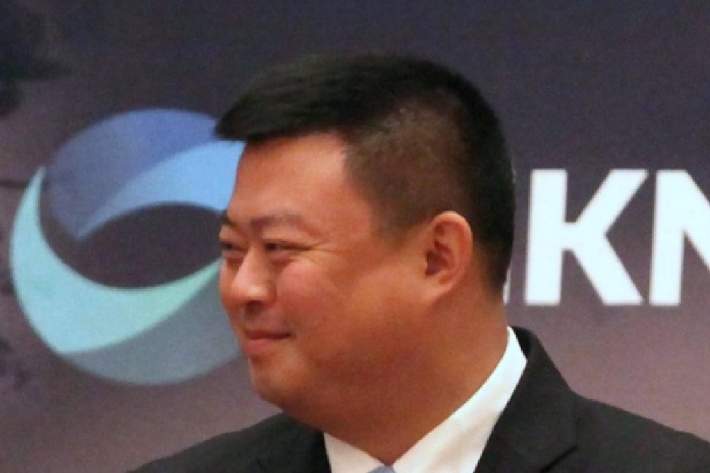 Wang Jing, the man behind the proposed canal joining the Atlantic and Pacific oceans. Photo: AFP